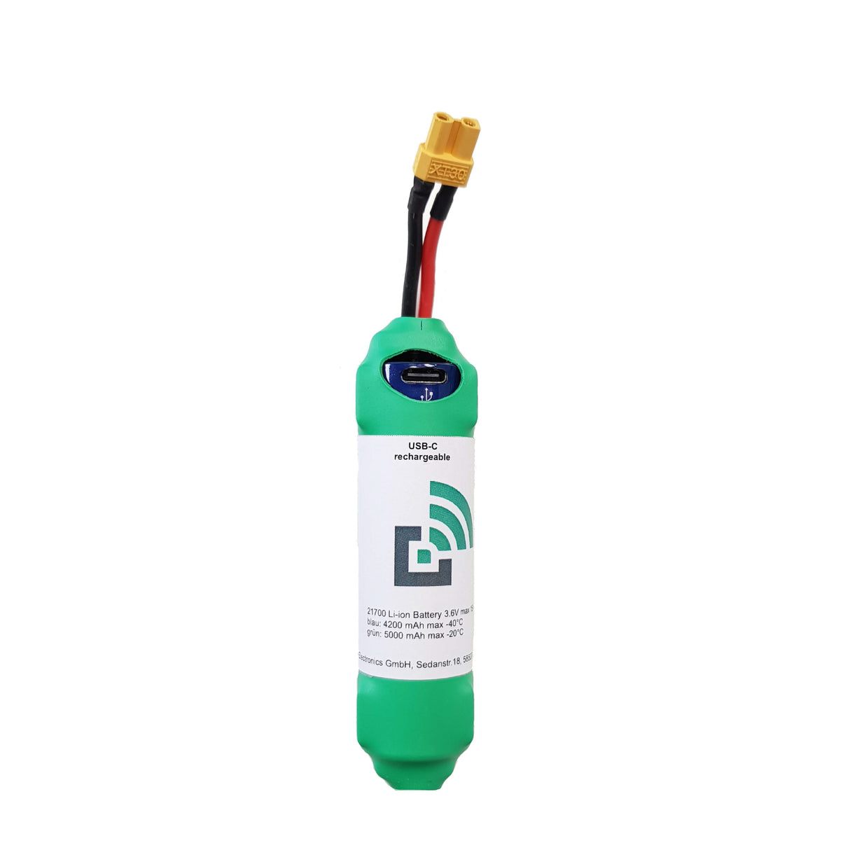 Lithium-Ionen Wechsel- / Ersatz-Akku für Melder mit gelbem Stecker