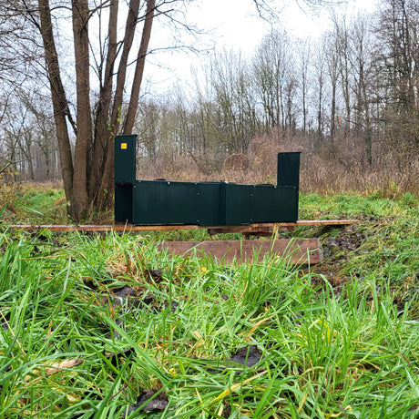Krefelder Kastenfalle Modell "Dachs PRO" 2,4m